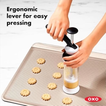 OXO Good Grips 14-Piece Cookie Press - Bake Like a Pro