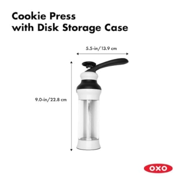 OXO Good Grips 14-Piece Cookie Press - Bake Like a Pro