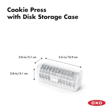OXO Good Grips 14-Piece Cookie Press - Bake Like a Pro