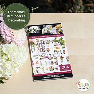 Happy Planner Sticker Pad 264 Floral Creatives for Journals
