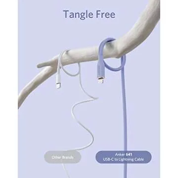 Anker 641 USB-C to Lightning Cable, 6ft Fast Charging