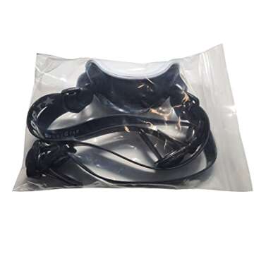 SportStar Youth RX Hurricane Gel Football Chinstrap (Black, XS)