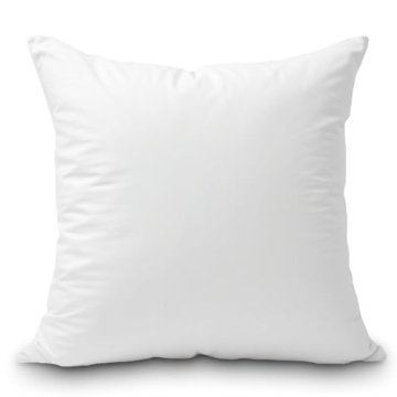 Foamily Throw Pillow Insert 18x18 Hypoallergenic Comfort