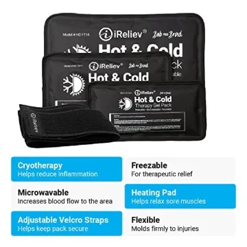 iReliev Hot & Cold Therapy Gel Pack for Pain Relief