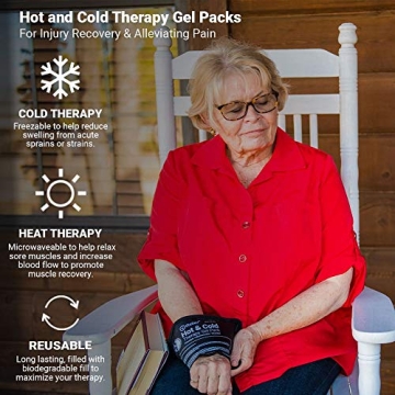 iReliev Hot & Cold Therapy Gel Pack for Pain Relief