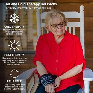 iReliev Hot & Cold Therapy Gel Pack for Pain Relief