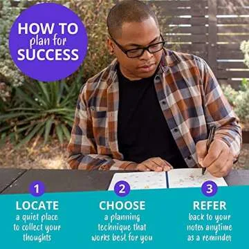 Simple Elephant Planner for 2024 - Undated Goal Setting