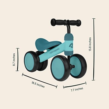 Retrospec Cricket Baby Walker Balance Bike for Toddlers