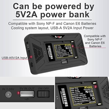 Portkeys PT5 II 5" Touchscreen Monitor for Filmmaking