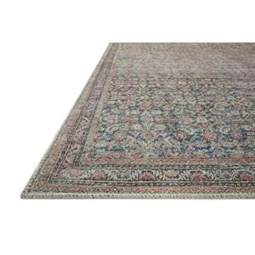 Loloi II Adrian Denim Multi Area Rug 8'-6" x 11'-6"