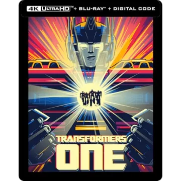 Transformers One 4K UHD Steelbook Blu-Ray Edition