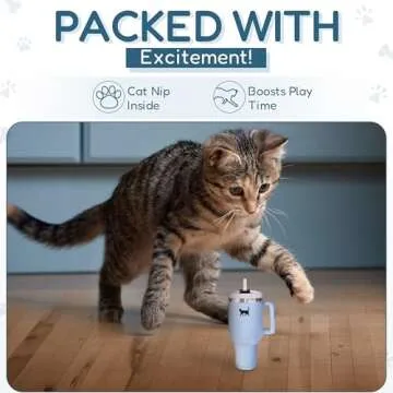 Affordable PUPROAR Kitty Cup Tumbler Cat Toy Fun Pet Gift