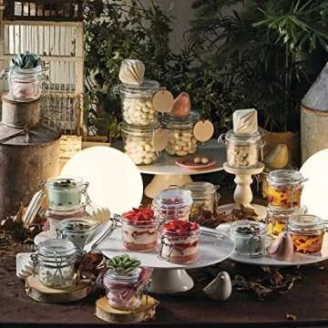 Bormioli Rocco Fido Set of 6 Glass Canning Jars