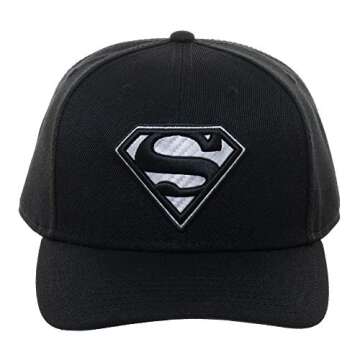 Superman DC Comics Snapback Hat for All Sizes