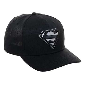 Superman DC Comics Snapback Hat for All Sizes