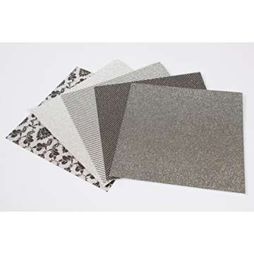 DCWV Printed Cardstock, Twinkle Glints, 24 Sheets, 6 x 6 inches