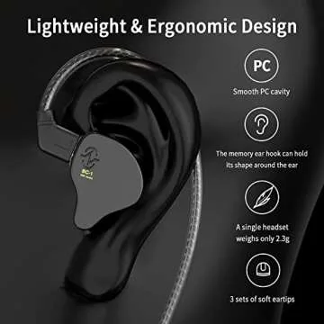 CCZ Yinyoo Melody Earphones with HiFi Sound and Comfort