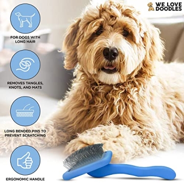 We Love Doodles Dog Slicker Brush for Easy Grooming