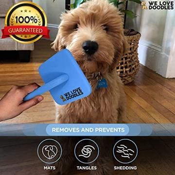 We Love Doodles Dog Slicker Brush for Easy Grooming