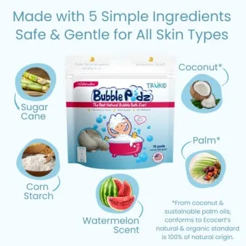 TruKid Bubble Podz for Gentle Bathing Fun