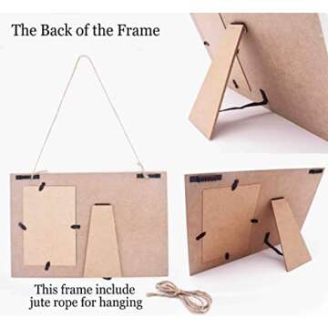 Sioial 2025 First Father's Day Gift for Dad-Father's Day Frame Gift for Daddy-New Dad Gift-Picture Photo Frame Gift for Father-I'm As Lucky As Can Be,the Best Daddy Belongs to ME