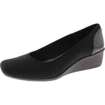 AK Anne Klein Women's Wisher Wedge Pump for Comfort