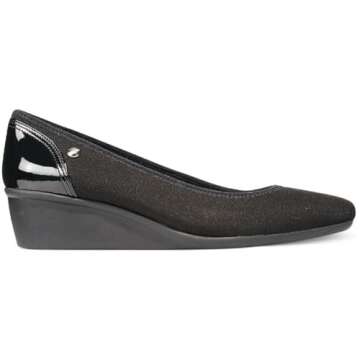 AK Anne Klein Women's Wisher Wedge Pump for Comfort