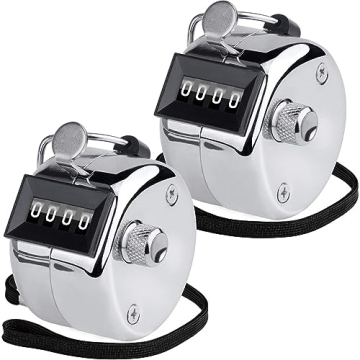 KTRIO Metal Handheld Tally Counter - Reliable Counting Companion for All