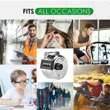 KTRIO Metal Counter - Durable Handheld Tally Clicker