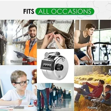 KTRIO Metal Counter - Durable Handheld Tally Clicker