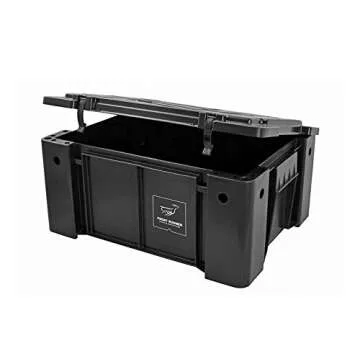 Front Runner Wolf Pack Stackable Storage Boxes are Made Impact-Resistant, Water and Dust Proof, Great for Moving Boxes and Camping Use (Black) Capacity/Size (Wolf Pack, Twin Set)