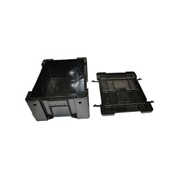 Front Runner Wolf Pack Stackable Storage Boxes are Made Impact-Resistant, Water and Dust Proof, Great for Moving Boxes and Camping Use (Black) Capacity/Size (Wolf Pack, Twin Set)