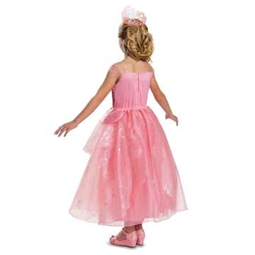 Stylish Wicked Glinda Costume for Girls in Pink