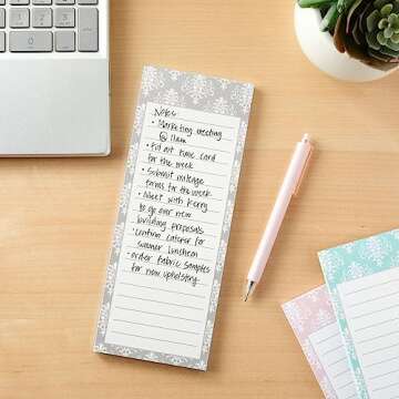 Juvale 12-Pack Magnetic Notepads for Effortless Organization