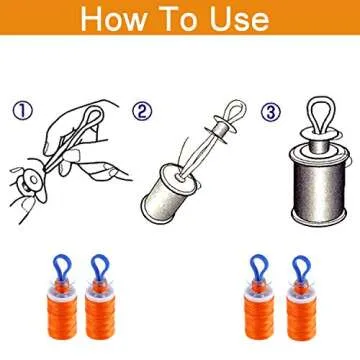 Luckkyme 80 Pieces Bobbin Thread Holders Thread Buddies Clips Sewing Machine Accessories for Thread Spool Organizing, 4 Colors