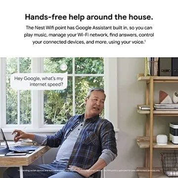 Google Nest WiFi - Reliable Router Access Point, Renewed