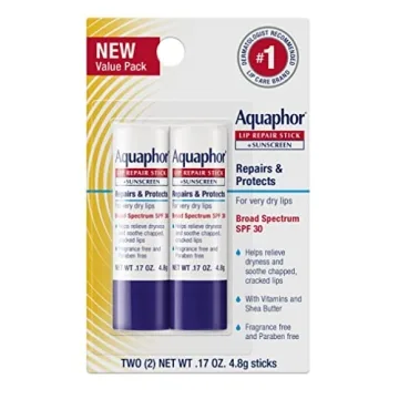 Aquaphor Lip Repair Stick Set - Hydrating SPF Lip Balm