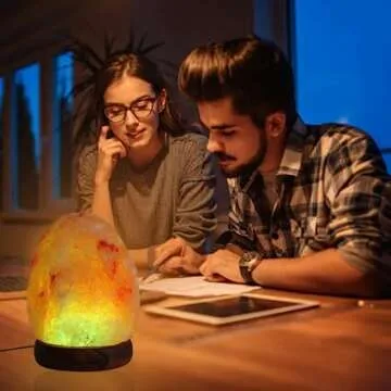 Natural Crystal Salt Lamp for Beauty and Wellness