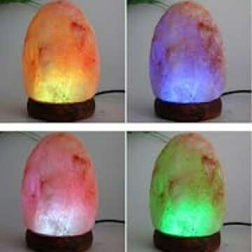 Natural Crystal Salt Lamp for Beauty and Wellness
