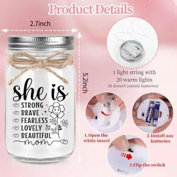 JoycuFF Nightlight for Mom - Perfect Gift Idea