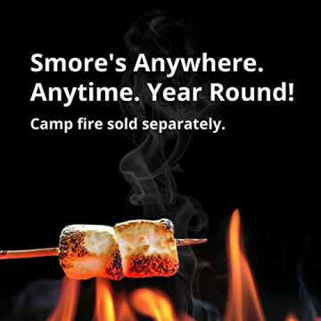 Gourmet Smores! Ready to Eat Handcrafted Milk Chocolate, Graham Cracker, Burnt Marshmallow Candy. S’more Cookie Bars (No need for Smores Kit, Maker, Caddy, Sticks or Fire Pit) 2 6-Packs - 12 Smores