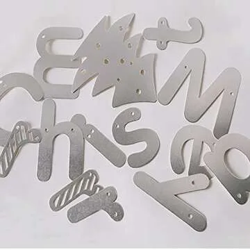 BinaryABC Merry Christmas Garland Banner for Decor