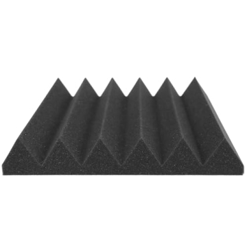 Foam Factory Acoustic Foam Panels Studio Soundproofing 24 Pack