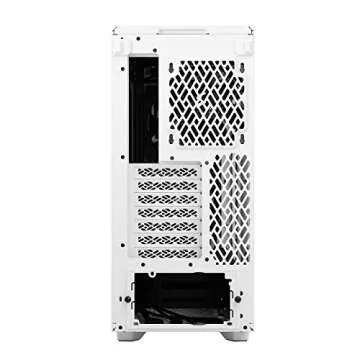 Fractal Design Meshify 2 Compact White ATX Flexible High-Airflow Tempered Glass Window Mid Tower Computer Case