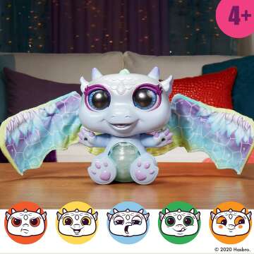 furReal Moodwings Snow Dragon Interactive Toy for Kids