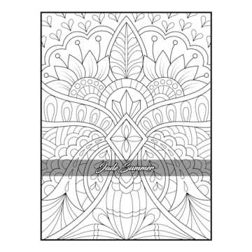 100 Amazing Patterns Adult Coloring Book for Relaxation