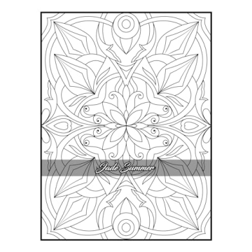100 Amazing Patterns Adult Coloring Book for Relaxation