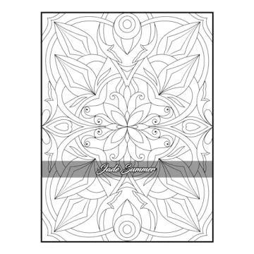 100 Amazing Patterns Adult Coloring Book for Relaxation