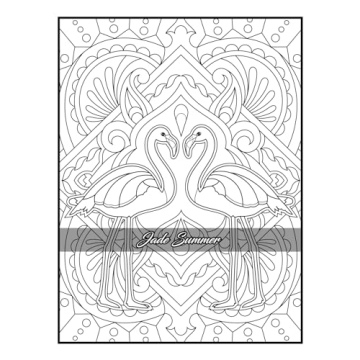 100 Amazing Patterns Adult Coloring Book for Relaxation