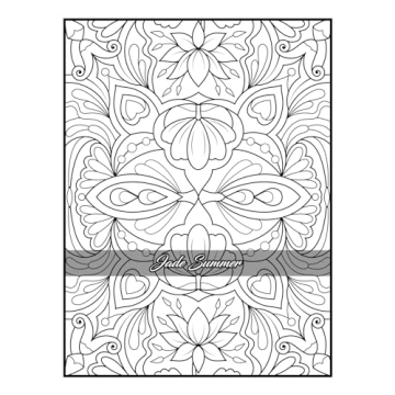 100 Amazing Patterns Adult Coloring Book for Relaxation